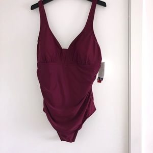 NWT Simon Chang bathing suit 2x